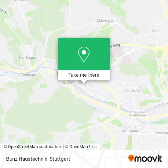 Карта Bunz Haustechnik