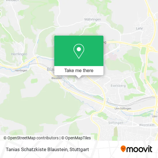 Карта Tanias Schatzkiste Blaustein