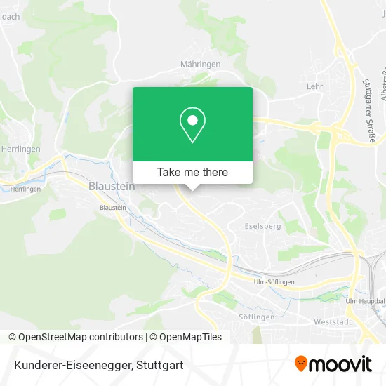 Карта Kunderer-Eiseenegger