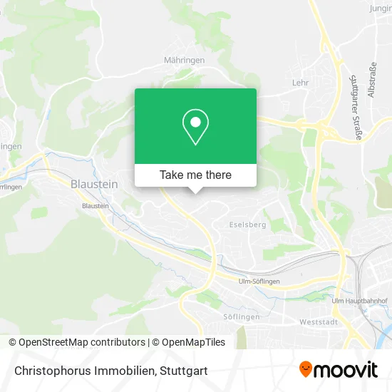 Карта Christophorus Immobilien