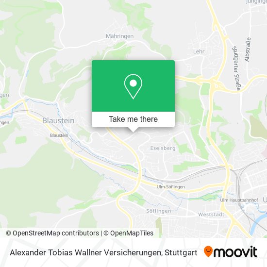 Alexander Tobias Wallner Versicherungen map