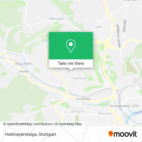Карта Heilmeyersteige