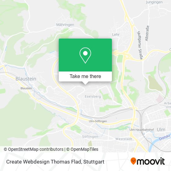 Create Webdesign Thomas Flad map