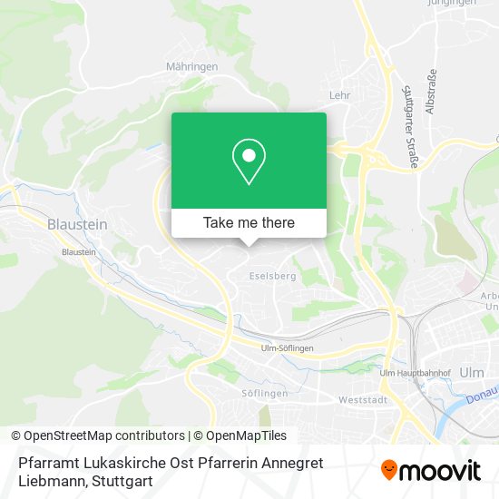 Pfarramt Lukaskirche Ost Pfarrerin Annegret Liebmann map