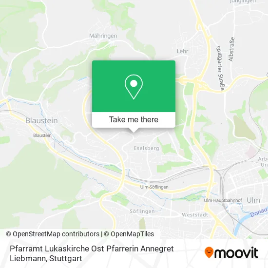 Карта Pfarramt Lukaskirche Ost Pfarrerin Annegret Liebmann