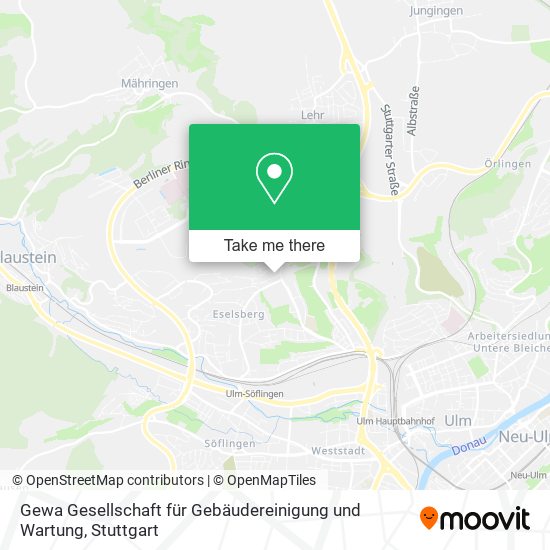 Gewa Gesellschaft für Gebäudereinigung und Wartung map
