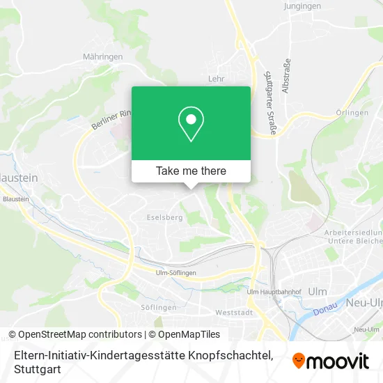 Карта Eltern-Initiativ-Kindertagesstätte Knopfschachtel