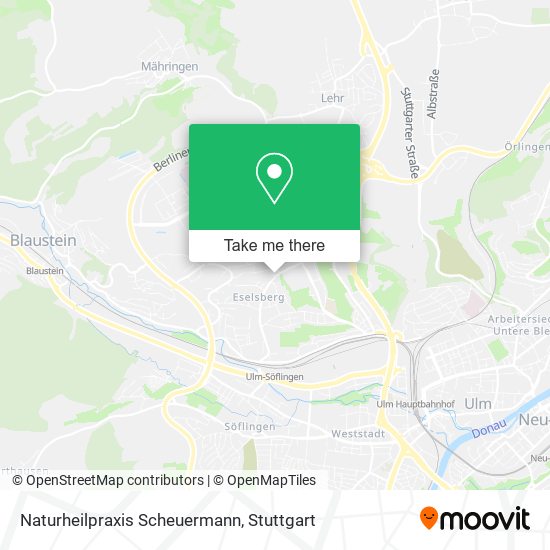 Карта Naturheilpraxis Scheuermann