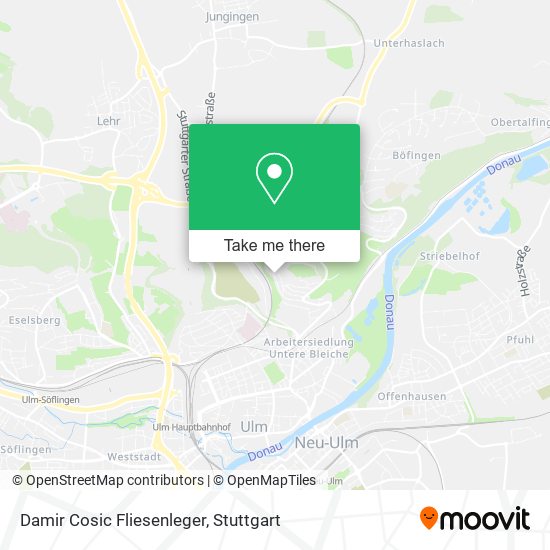 Damir Cosic Fliesenleger map