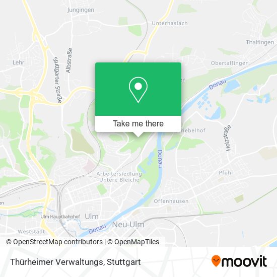 Thürheimer Verwaltungs map
