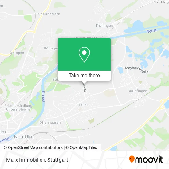 Карта Marx Immobilien