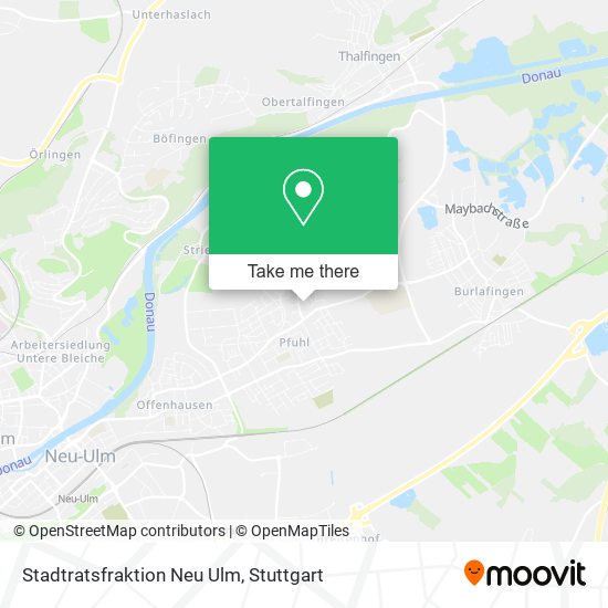 Stadtratsfraktion Neu Ulm map