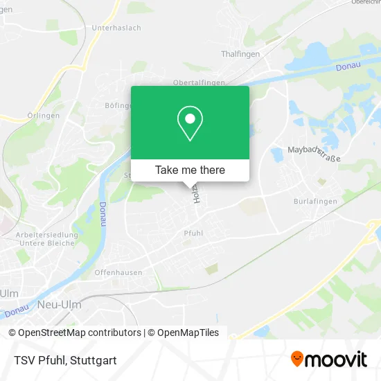 Карта TSV Pfuhl