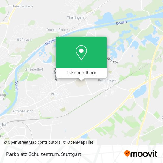 Parkplatz Schulzentrum map