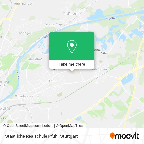 Карта Staatliche Realschule Pfuhl