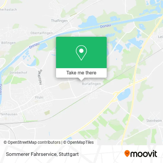 Карта Sommerer Fahrservice