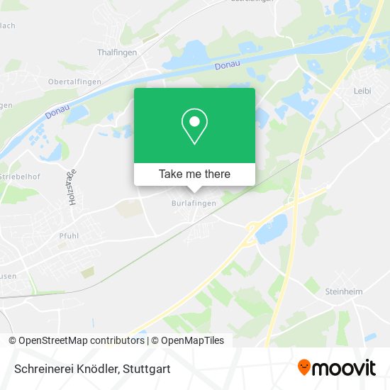 Schreinerei Knödler map