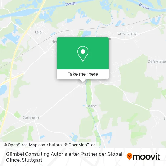 Карта Gümbel Consulting Autorisierter Partner der Global Office