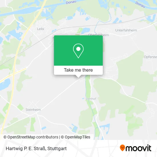 Карта Hartwig P. E. Straß