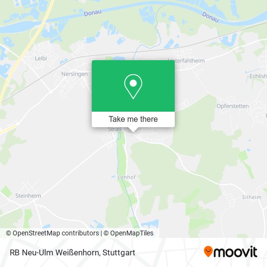 RB Neu-Ulm Weißenhorn map