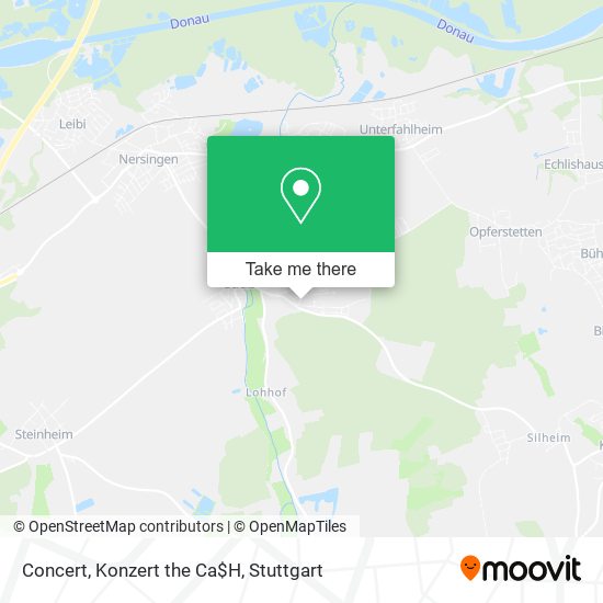Concert, Konzert the Ca$H map