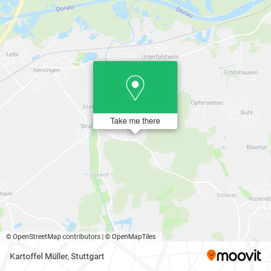 Карта Kartoffel Müller