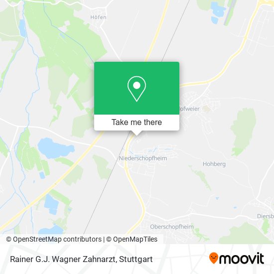 Rainer G.J. Wagner Zahnarzt map