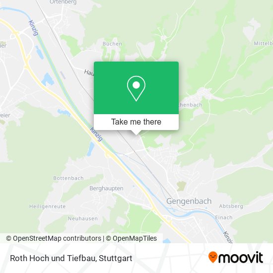 Карта Roth Hoch und Tiefbau