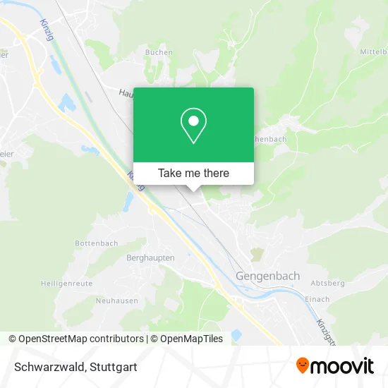 Карта Schwarzwald