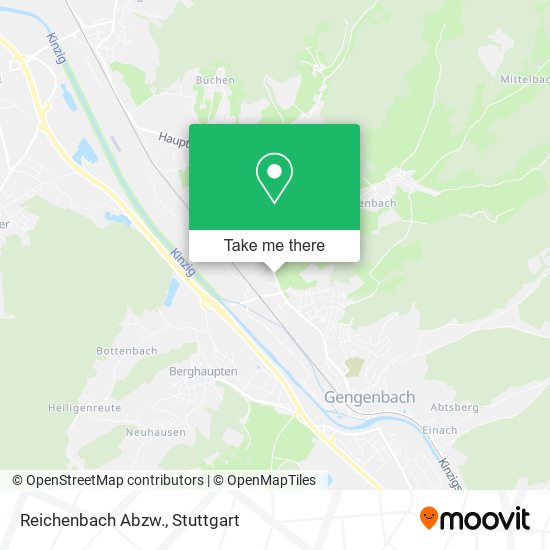 Reichenbach Abzw. map