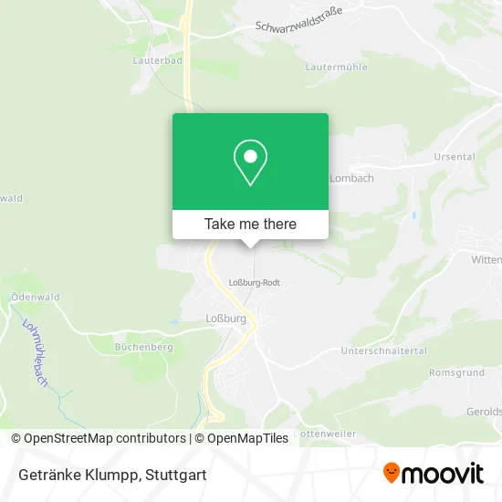 Getränke Klumpp map