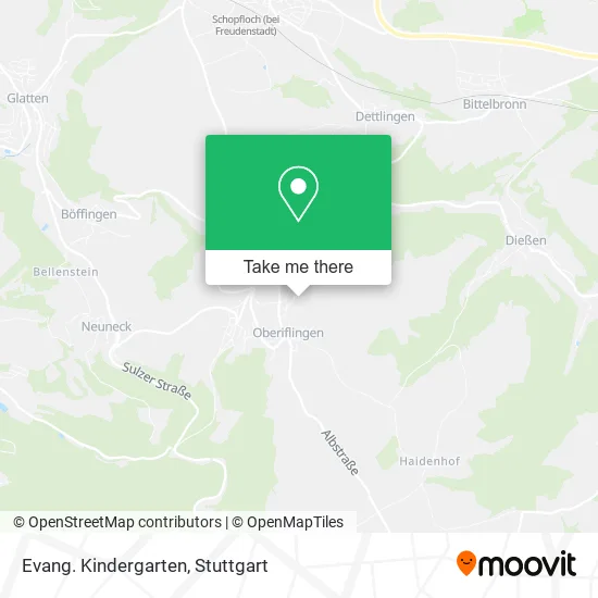 Карта Evang. Kindergarten