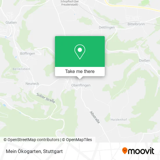 Карта Mein Ökogarten