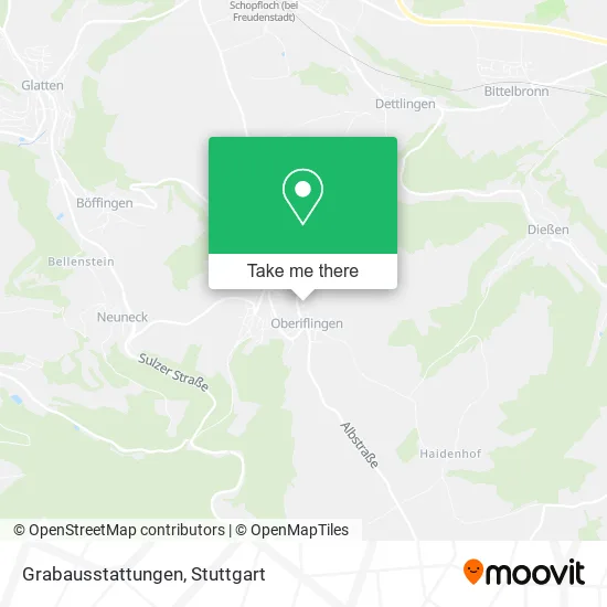 Карта Grabausstattungen