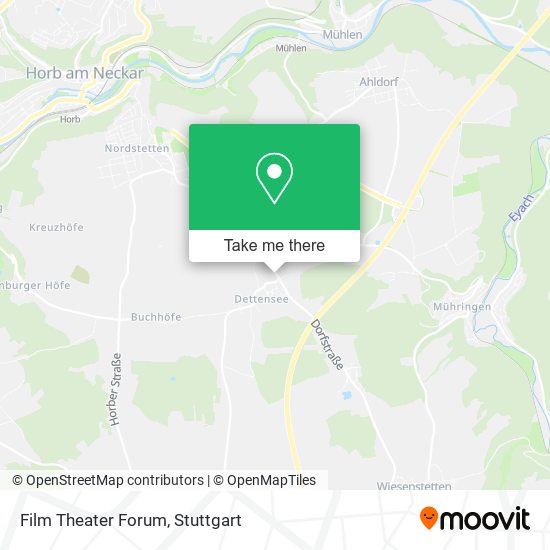 Film Theater Forum map