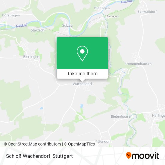 Schloß Wachendorf map