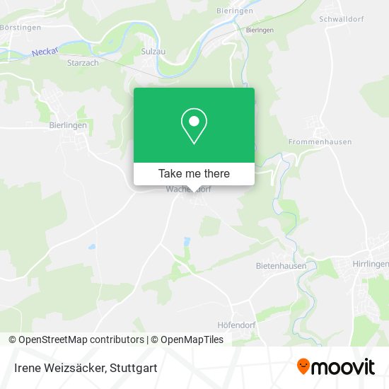 Irene Weizsäcker map