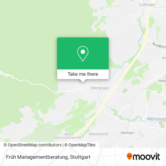 Карта Früh Managementberatung