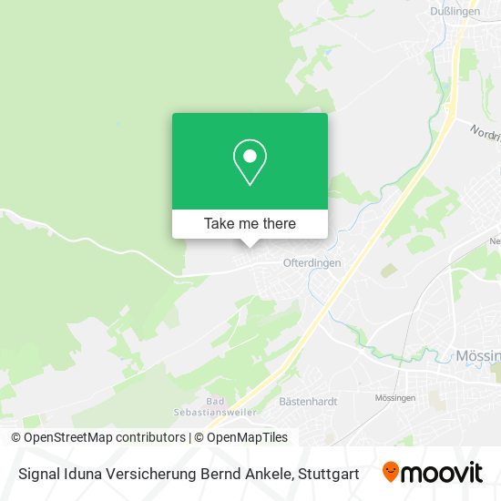 Signal Iduna Versicherung Bernd Ankele map