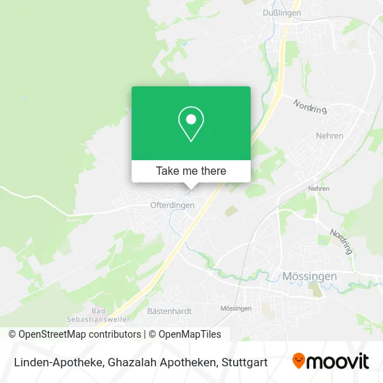 Карта Linden-Apotheke, Ghazalah Apotheken
