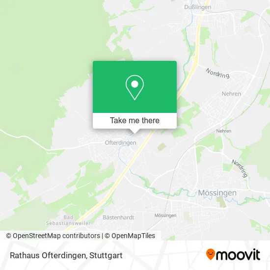 Карта Rathaus Ofterdingen