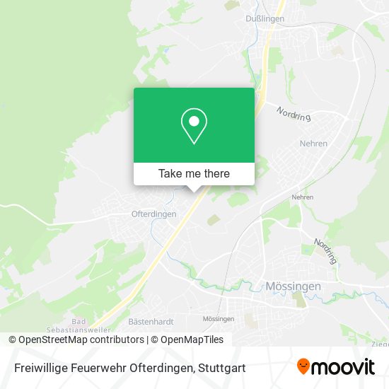 Карта Freiwillige Feuerwehr Ofterdingen