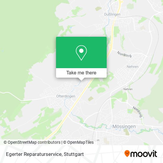 Карта Egerter Reparaturservice