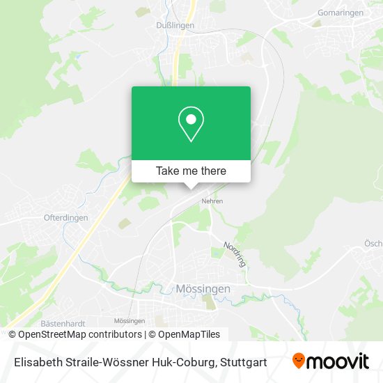 Elisabeth Straile-Wössner Huk-Coburg map