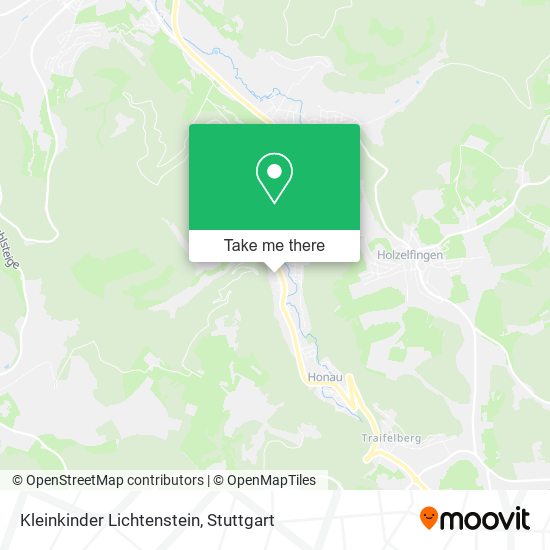 Kleinkinder Lichtenstein map