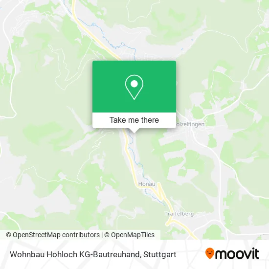 Карта Wohnbau Hohloch KG-Bautreuhand