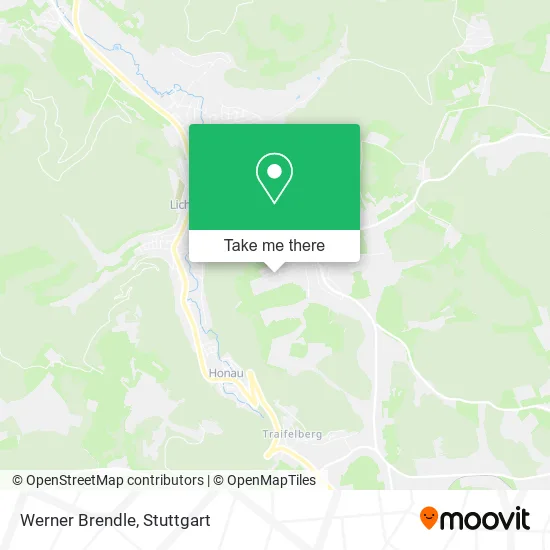 Карта Werner Brendle