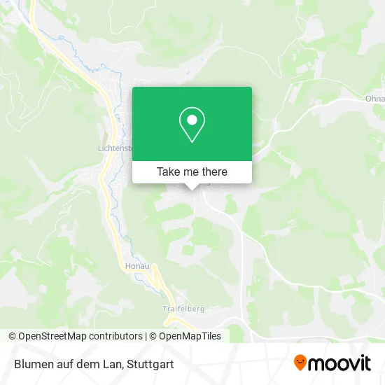 Карта Blumen auf dem Lan