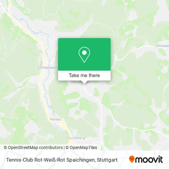 Карта Tennis-Club Rot-Weiß-Rot Spaichingen