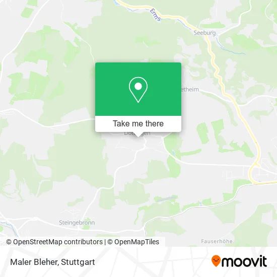 Карта Maler Bleher